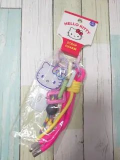 ハローキティ　カラフル　チャーム　キーホルダー　ストラップ