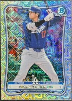 大谷翔平 Ohtani Topps Bowman Chrome Mojo