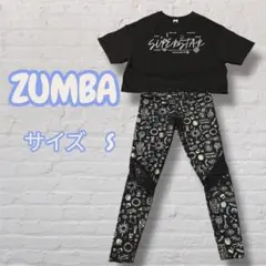 ZUMBA グラフィックTシャツ＆レギンスセット Sサイズ