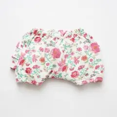 フリルパンツ（ショート）　カンタービレ　花柄　フラワー　フリル　ピンク　女の子