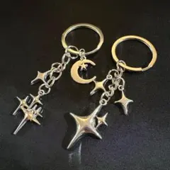 スター　ペアキーホルダー　チャーム　Y2K　韓国　カップル　バレンタイン