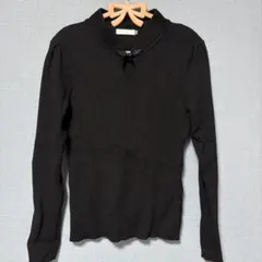 overE オーバーイー　チャイナパネルニット　96