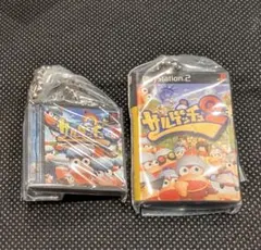 ゲームパッケージミニチュアチャーム（Playstation）サルゲッチュセット