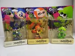 amiibo スプラトゥーン ガール ボーイ イカ 3体セット