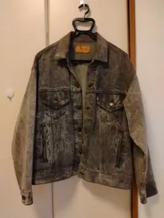 Levi's 70507 アメリカ製 Lサイズ ブラックデニムジャケット 80s
