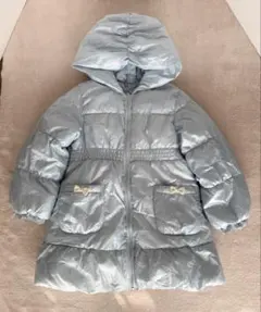 オンワード樫山　中綿コート　ライトブルー　120cm