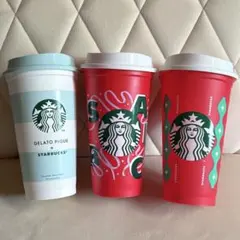 スターバックス　スタバ　リユーザブルカップ　ジェラピケ　ホリデー