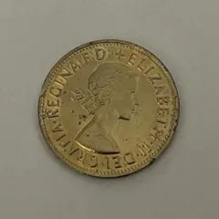 イギリス 1964年 エリザベス2世 1ペニー硬貨のサムネイル