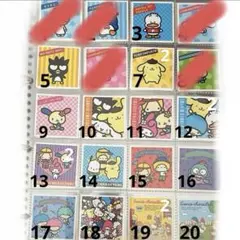 サンリオ　シールコレクション　バラ売り