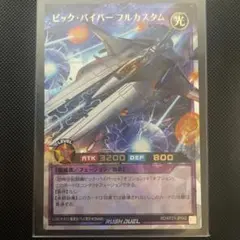 ビック・バイパー フルカスタム　オーバーラッシュ　1枚