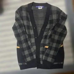 JUNYA WATANABE MAN チェック柄 カーディガン Mのサムネイル