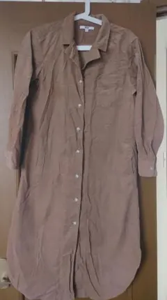 ユニクロ コーデュロイ ワンピース レディース