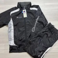 Champion ジャージセット ブラック/ホワイト