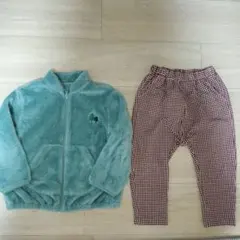 フリースジャケットとボトムスセット