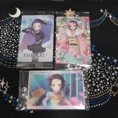 TVアニメ メダリスト ウエハース 結束いのり 3枚セット 箔押し