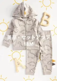 TAHARI 恐竜柄セットアップ 18M