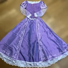 110☆ビビディバビディブティック☆ラプンツェル ドレス髪飾りセット