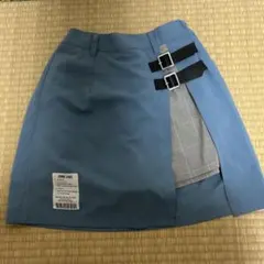 JENNI LOVE 青 スカート チェック柄　160㎝