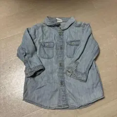 H&M デニムシャツ 80-92cm