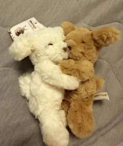McHugs マックハグズ ぬいぐるみ マスコット キーホルダー 犬 ペア