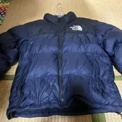 THE NORTH FACE ダウンジャケット ヌプシ　ネイビー