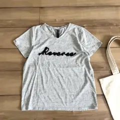 【Discoat ディスコート】半袖Tシャツ　半袖カットソー　VネックTシャツ