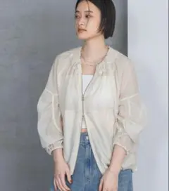 美品 A part by シアーシャーリングブルゾン アパートバイのサムネイル