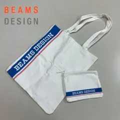 BEAMS DESIGN レディーストートバッグ ポーチ付き