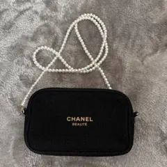 CHANEL BEAUTE ブラックポーチ