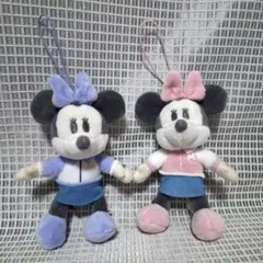ちょっもっさ デココレ マスコット ミッキー&ミニー　2種セット