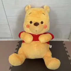 くまのプーさん ぬいぐるみ 特大【プライズ品・タグ無し・美品】のサムネイル