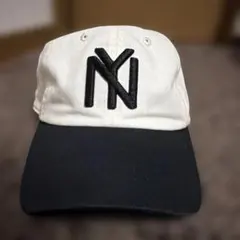 AMERICAN NEEDLE ベースボールキャップ ホワイト/ブラック