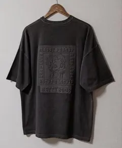 【新品・タグ付き】ベティブープ 95周年 スクエアエンボス ピグメントTシャツ