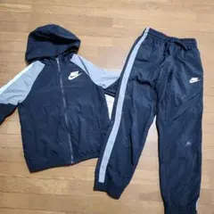 キッズNike ジャージ Mサイズ 黒/グレー