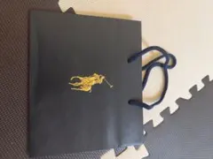 Ralph Lauren ロゴ入り紙袋 ネイビー