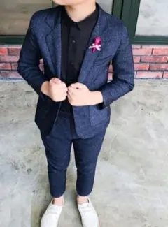 小学生　男の子　卒業式　フォーマル　三点セット　タグ付き　150