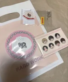 なにわ男子♡HARD WORK 特典 ３点セット