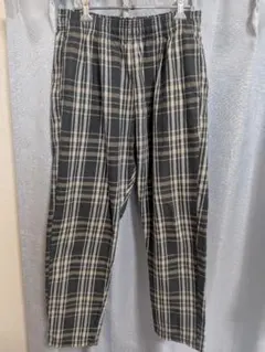 チェック柄 イージーパンツ Mサイズメンズ