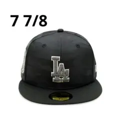 59FIFTY THE CAP別注 BLACK CAMO ドジャース 7 7/8