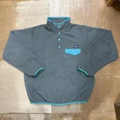 PatagoniaシンチラスナップTフリース グレーターコイズWOMEN'S M
