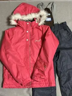 新品SVET オンヨネ子ども用スキーウェアセット 160ピンク ONYONE