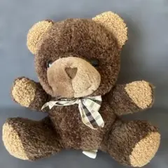 テディベア ぬいぐるみ ベージュ - メルカリ