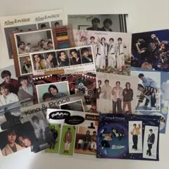 King & Prince 厚紙 ステッカー シール トレカ