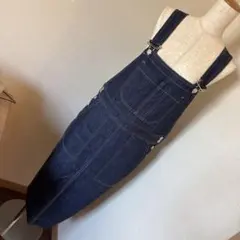 ダークデニム サロペットのサムネイル