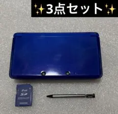 ✨美品✨【動作確認済】Nintendo 3DS 任天堂【コバルトブルー】