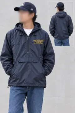 BARUsportsハーフジップアノラックパーカージャケット　インポート古着
