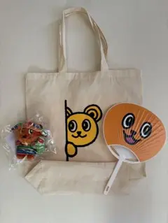 綿半　わたぴー　トートバッグ・うちわ・ぬいぐるみセット