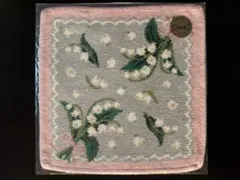 フェイラー　ピュールミュゲ　タオルハンカチ　ピンク　すずらん