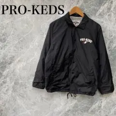 PRO-KEDS メンズ L 黒 ビッグロゴ ナイロンジャケット ストリート