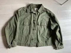 ニコアンド　カーキアウター